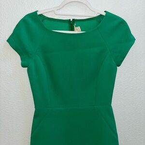 J. Crew Factory Green Dress